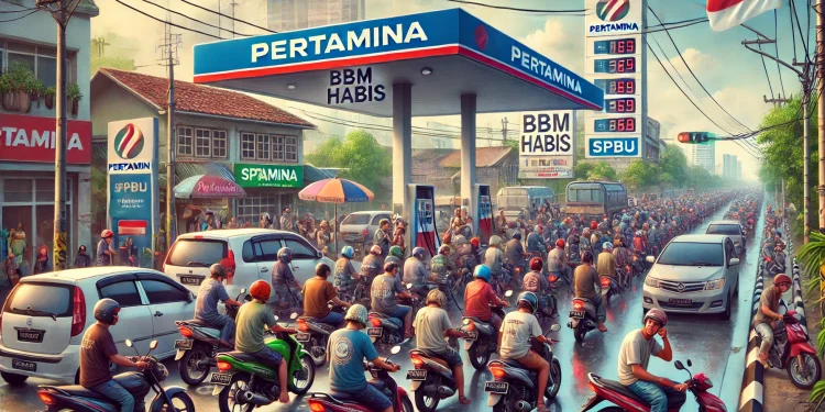 BBM Langka di Medan Menjadi Sorotan Utama karena Antrean Panjang di SPBU dan Dampaknya yang Mengganggu Aktivitas Harian Warga Kota