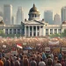 Demo Penolakan Soeharto Pahlawan 2025 Jadi Sorotan Nasional Saat Masyarakat Mempertanyakan Revisi Sejarah dan Keadilan Bagi Korban Orde Baru