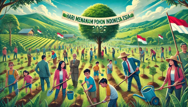 Hari Menanam Pohon Indonesia 2025 Menjadi Gerakan Nasional untuk Lingkungan Lebih Baik dan Masa Depan yang Berkelanjutan