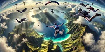 Terjun Payung Morowali Pengalaman Ekstrem Memacu Adrenalin dengan Panorama Alam Spektakuler yang Kini Menjadi Destinasi Wisata Petualangan Favorit 2025