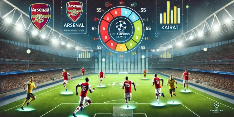 Rating Pemain Arsenal Vs Kairat Menunjukkan Kedalaman Skuad Dan Dominasi Permainan