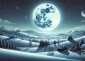Bulan Purnama Snow Moon Fenomena Langit Februari yang Sarat Makna Alam Tradisi dan Sains