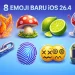8 emoji baru ios 26.4