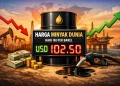 harga minyak dunia hari ini per barel