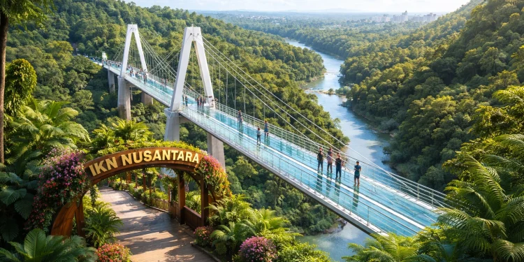 jembatan kaca ikn nusantara