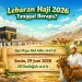 lebaran haji 2026 tanggal berapa
