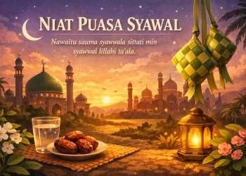 niat puasa syawal