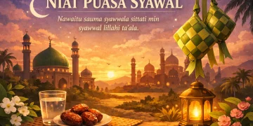 niat puasa syawal