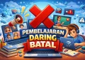 pembelajaran daring batal
