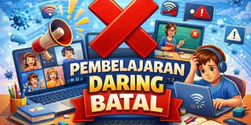 pembelajaran daring batal