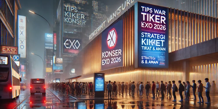 Tips War Tiket Konser EXO Paling Ampuh 2026 Agar Tidak Kehabisan Dan Anti Gagal Total