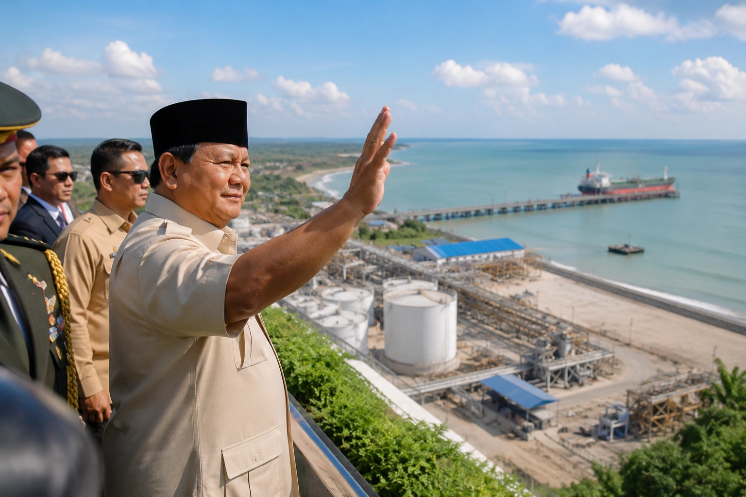 kunjungan presiden prabowo ke tuban