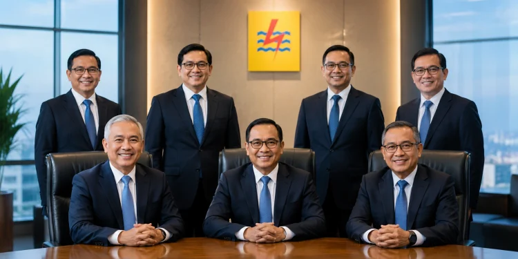 jajaran direksi pln terbaru