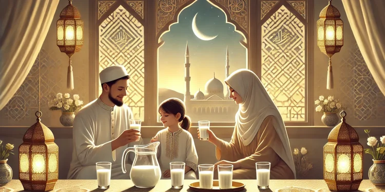 minum susu putih 1 muharram