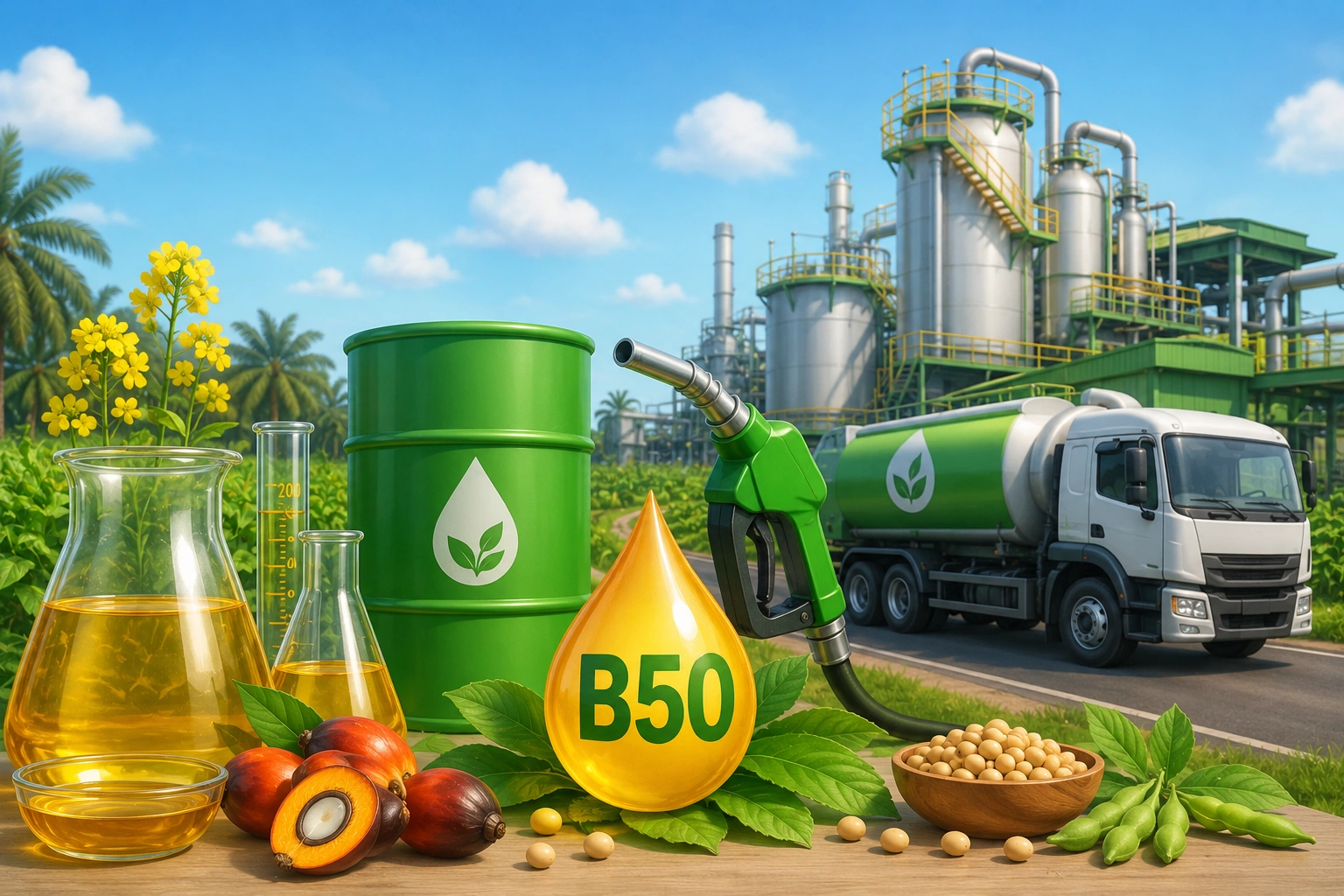 biodiesel b50 indonesia