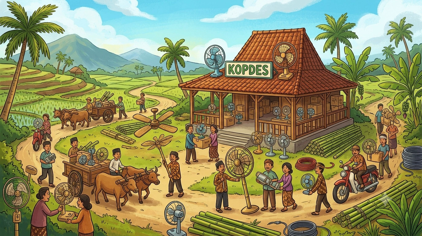 pengadaan kipas angin kopdes