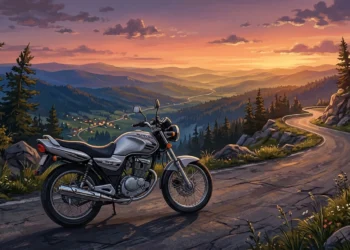 suzuki thunder 125 1 liter berapa km