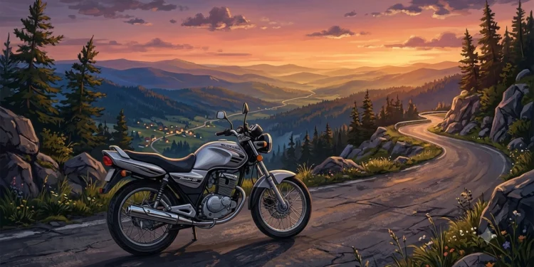 suzuki thunder 125 1 liter berapa km