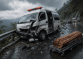 Kecelakaan Ambulans Bawa Jenazah