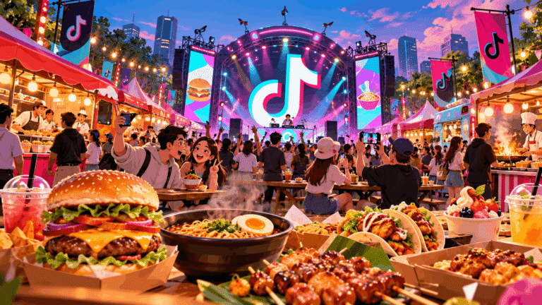 Tiktok Food Fest 2026 Ramaikan Hutan Kota GBK dengan Puluhan Kuliner Viral